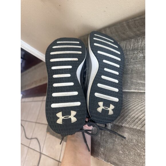 Under Armour Charged Breathe Womens Size 9 Black Sneakers Running Shoes 3019973 - Picture 6 of 6